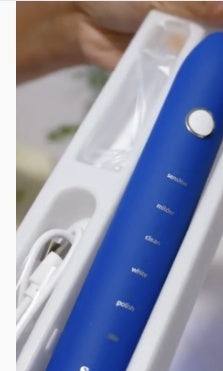 Cepillo eléctrico azul SMILO